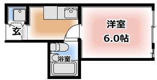 大日駅 徒歩5分 1階の物件間取画像